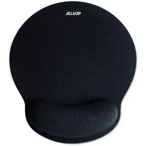 Allsop MousePad‎ Pro Memory Foam Mouse Pad with Wrist Rest 9 x 10 Black 30203